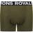 Mons Royale Hold 'Em Shorty Boxer - Dark Olive