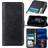 MTP Products Samsung Galaxy A41 Plånboksfodral med Magnetstängning Svart