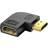 Nordic HDMI-N5019 2.1 HDMI - HDMI Angled Adapter M-F