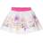 Monnalisa Floral Poplin Skirt - Multicolor