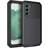 MAULUND Samsung Galaxy S21 FE 5G Metal Silikone Hybrid Cover m. Skærmbeskyttelse Sort