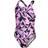 Speedo Girl's' Hyper Boom Medalist Swimsuit - Navy/Lilac