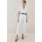 Karen Millen Petite Forever Belted Jumpsuit - Ivory