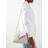 Saint Laurent Womens Cream Loulou Small Leather Shoulder bag 17x25cm