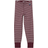 Polarn O. Pyret Kid's Striped Pants - Plum