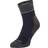 Sealskinz Morston Solo QuickDry Ankle Length Socks - Navy/Grey Marl