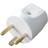 Harald Nyborg 6228659462 Plug - 230V with DK ground, White