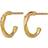 Maanesten Echo Petite Earrings - Gold/Transparent