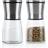 Intirilife Set of 2 Spice Pepper Mill, Salt Mill 1cm