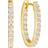 Sif Jakobs White Zirconia Ellisse Piccolo Earrings SJ-E2312-CZ-YG