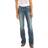 Ariat Women's R.E.A.L. Mid Rise Stretch Whipstitch Boot Cut Jeans in Rainstorm Cotton, 26, Rainstorm
