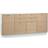 Skovby Sm942 Skänk Ek Vitolja 194 x 44 x 88 cm Sideboard