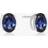 Sif Jakobs Blue Zirconia Ellisse Carezza Earrings SJ-E2350-BLCZ