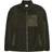Knowledge Cotton Apparel Teddy Zip Sweat - Forrest Night