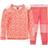 Helly Hansen Junior Graphic LIFA Merino Set - Sunset Pink