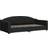 vidaXL 354190 Black Sofa 223cm 3 personers