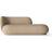 ferm LIVING Rico Left Brushed Sand Sofa 203cm