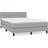 vidaXL 3140377 Light Gray Ramsäng 144x203cm
