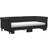 vidaXL 3197810 Black Sofa 219cm 3 personers