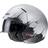 HJC i20 Scraw Jet Helmet - Black/Grey