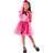 Rubies Peruk Monster High Draculaura Barn Svart Rosa