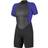 O'Neill Reactor II 2mm Womens Shorty Wetsuit 2023 Black/Colbalt tag Rip Curl
