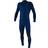 O'Neill Hyperfreak 5/4 mm Chest Zip Mens Wetsuit 2024 Navy Short