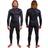 O'Neill Hyperfreak 3/2 Chest Zip Full Wetsuit black black/black