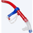 Speedo centersnorkel Rød Svømmesnorkel Voksne