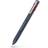 Pentel BXC470-DC 4-färgs kulspetspenna iZee, färgval svart/röd/blå/grön via sidoknappar i skrivfärg, 0,5 mm linjetjocklek, påfyllningsbar, 1 styck