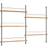 Moebe Magazine Shelving MS.115.2 Væghylde 162cm