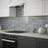 Johnson Tiles Tiles Maya Grey Gloss Structured Plain Ceramic Tile, Pack Of 54, L245mm W75mm