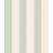 Grandeco Wide Textured Stripe Green Cream Wallpaper