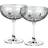 Frederik Bagger Crispy Gatsby Dark 2 pcs D11 cm x H14,4 cm Champagneglas 30cl 2st