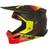 Shot FURIOUS MATRIX MX-Helm matt schwarz-rot Erwachsene