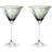 Frederik Bagger Crispy Emerald Cocktailglas 22cl 2stk