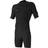 O'Neill Hyperfreak 2mm Mens Chest Zip Shorty Wetsuit 2024 Black