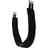 Horze Frontera Shaped Neoprene Long Girth with Elastic Black unisex