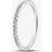 Pure Brilliance 9ct White Gold 0.15ct Diamond Pavé Set Half Eternity Ring THR15238-15Tp Silver