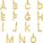 Edblad Initial charm gold