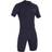 Olaian Decathlon 1.5Mm Neoprene Shorty Surfing Wetsuit Navy