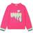 BillieBlush Kid's Happy Sweater - Neon Pink