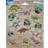 Totum Dinosaur World Klistermärken 18-pack