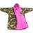 Dryrobe Advance Long Sleeve Changing Robe - Pink/Camo