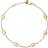 Moon & Meadow Evil Eye Link Bracelet - Gold