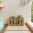 vidaXL Garden Planter with Fence Design 60x30x30 cm