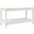 vidaXL white pine, Deck Garden Bench