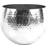 Leaf Large Metal Planter 22 X Hammered Edge