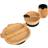 Tiny Dining Monkey Bamboo Suction Baby Feeding Set 4pcs