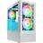 Kolink Observatory MX Glass ARGB Midi Tower Fodral Vit